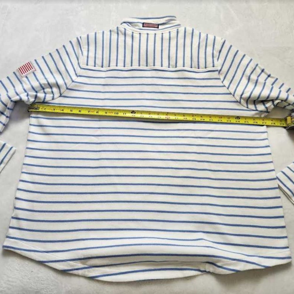 New women's M  XL Vineyard Vines Americana relaxed shep shirt pullover sweater - Picture 10 of 11